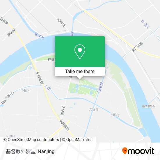 基督教外沙堂 map