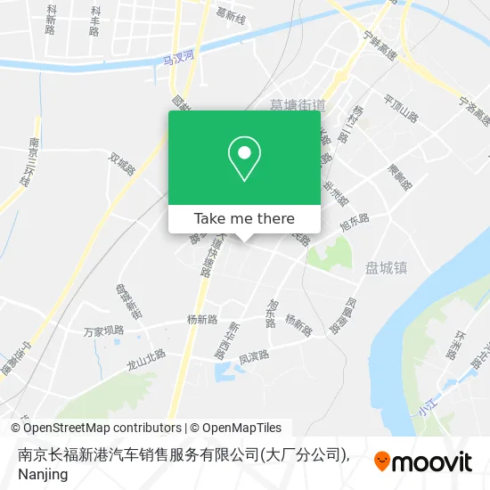 南京长福新港汽车销售服务有限公司(大厂分公司) map