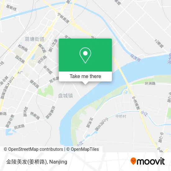 金陵美发(姜桥路) map