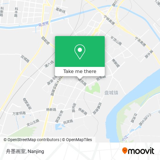 舟墨画室 map