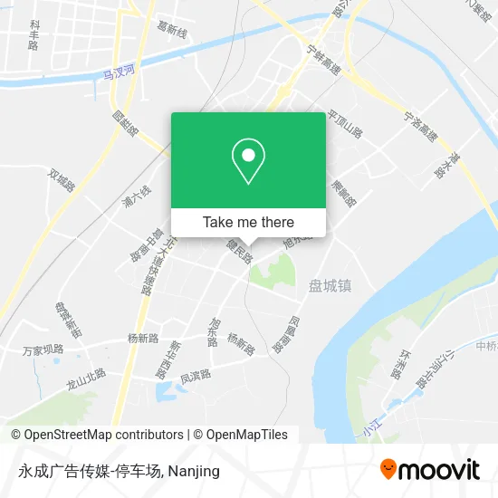 永成广告传媒-停车场 map