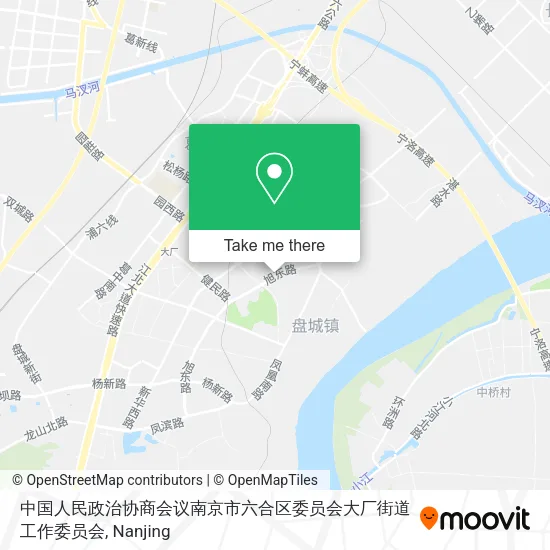 中国人民政治协商会议南京市六合区委员会大厂街道工作委员会 map