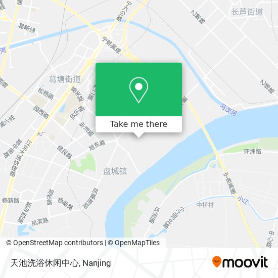 天池洗浴休闲中心 map