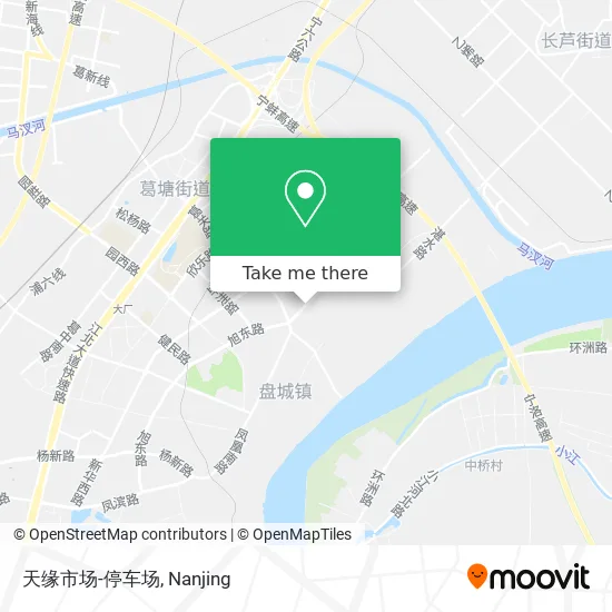 天缘市场-停车场 map