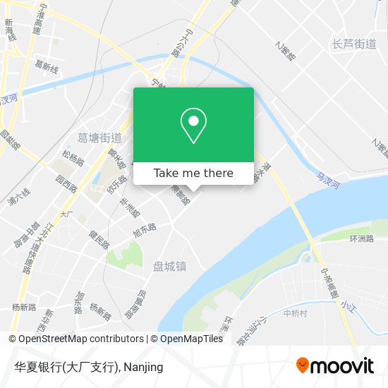 华夏银行(大厂支行) map