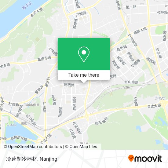 冷速制冷器材 map
