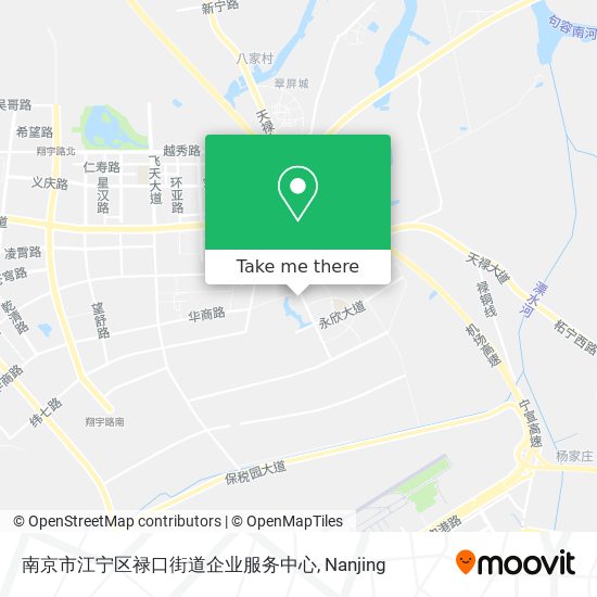 南京市江宁区禄口街道企业服务中心 map