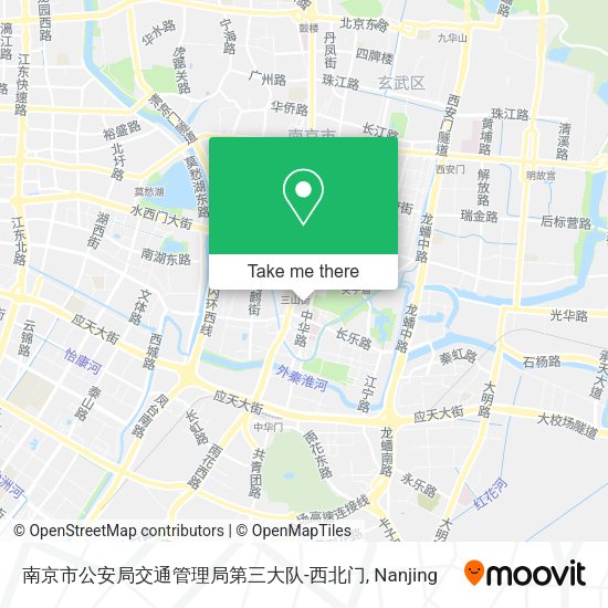 南京市公安局交通管理局第三大队-西北门 map