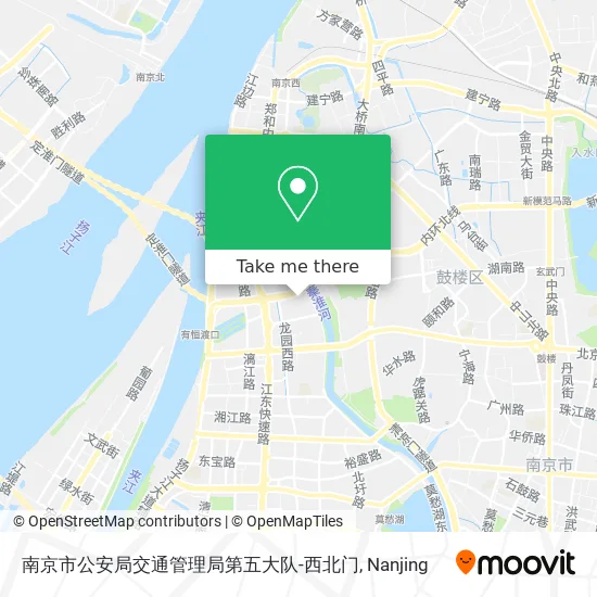 南京市公安局交通管理局第五大队-西北门 map