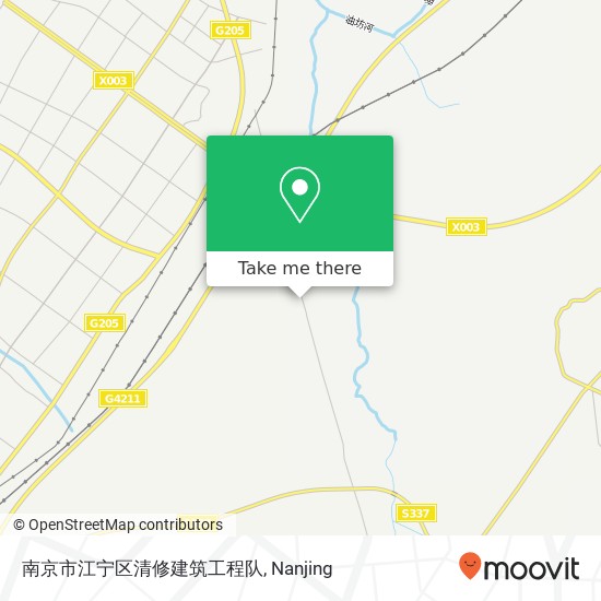 南京市江宁区清修建筑工程队 map