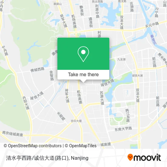 清水亭西路/诚信大道(路口) map