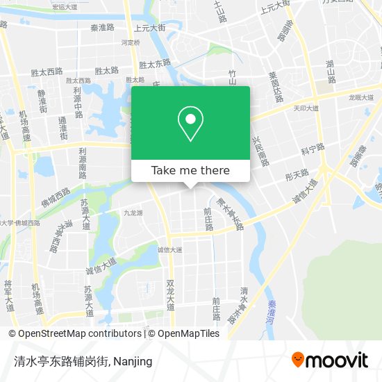 清水亭东路铺岗街 map