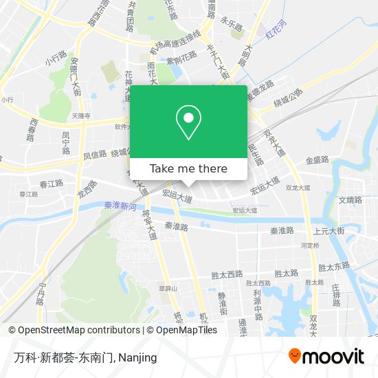 万科·新都荟-东南门 map