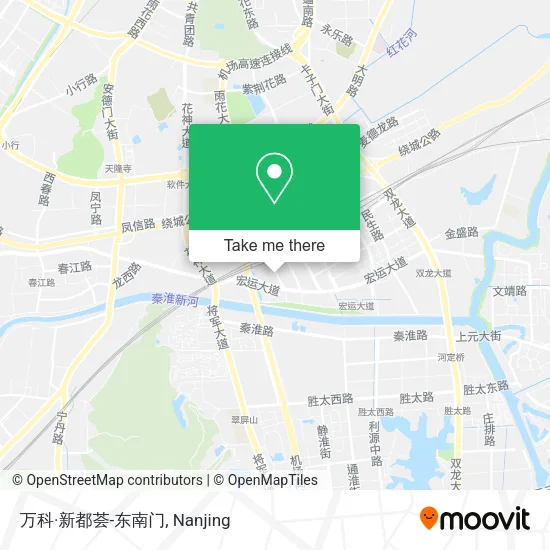 万科·新都荟-东南门 map