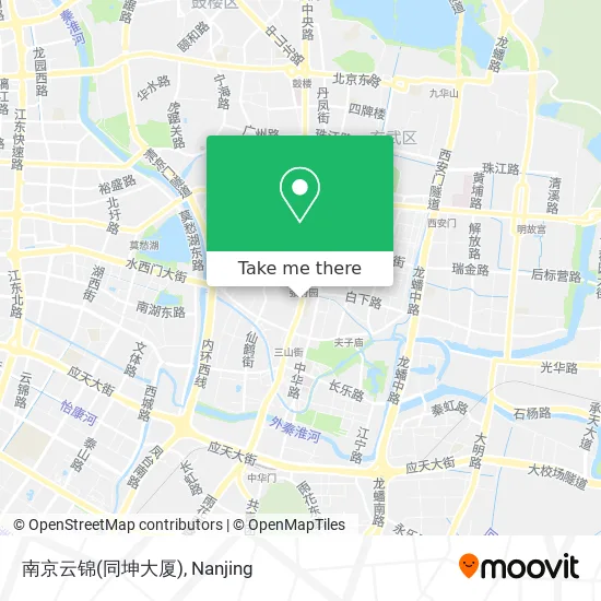南京云锦(同坤大厦) map