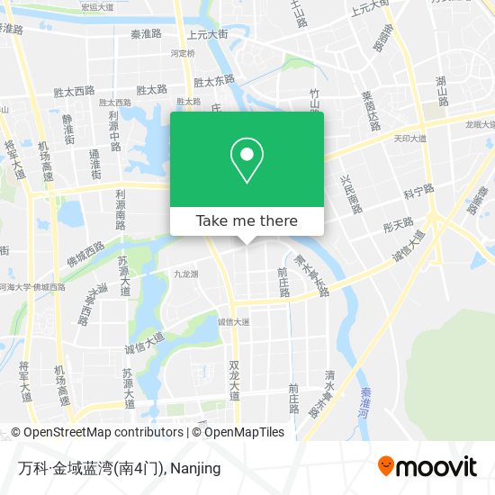 万科·金域蓝湾(南4门) map