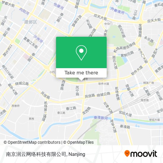 南京润云网络科技有限公司 map