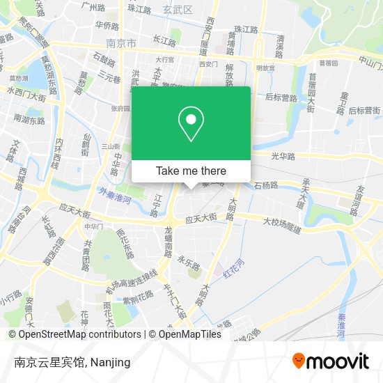 南京云星宾馆 map