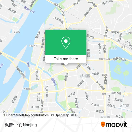 枫情牛仔 map