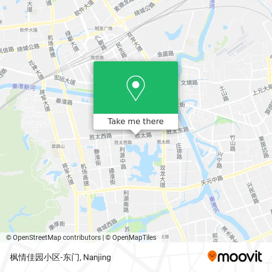 枫情佳园小区-东门 map