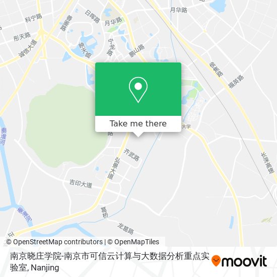 南京晓庄学院-南京市可信云计算与大数据分析重点实验室 map