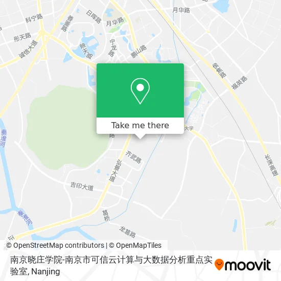 南京晓庄学院-南京市可信云计算与大数据分析重点实验室 map