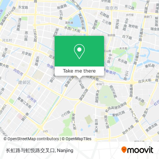 长虹路与虹悦路交叉口 map