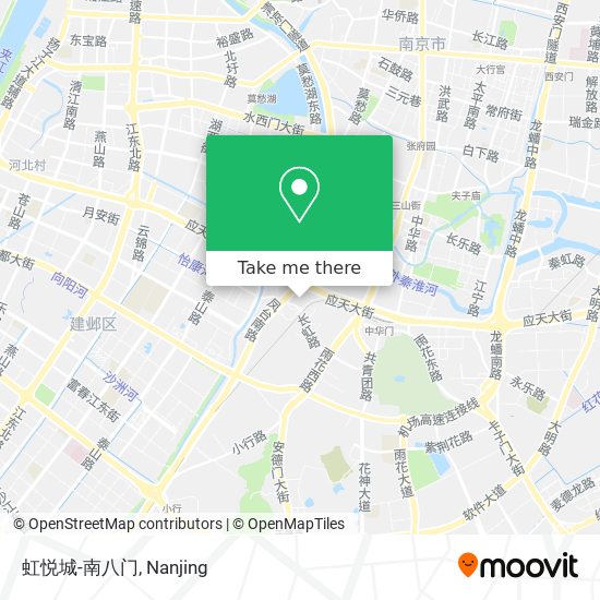 虹悦城-南八门 map