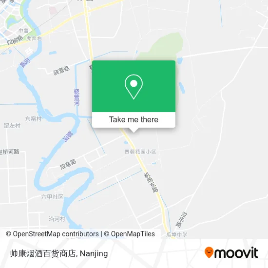帅康烟酒百货商店 map