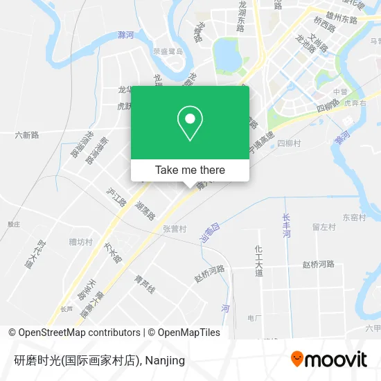 研磨时光(国际画家村店) map