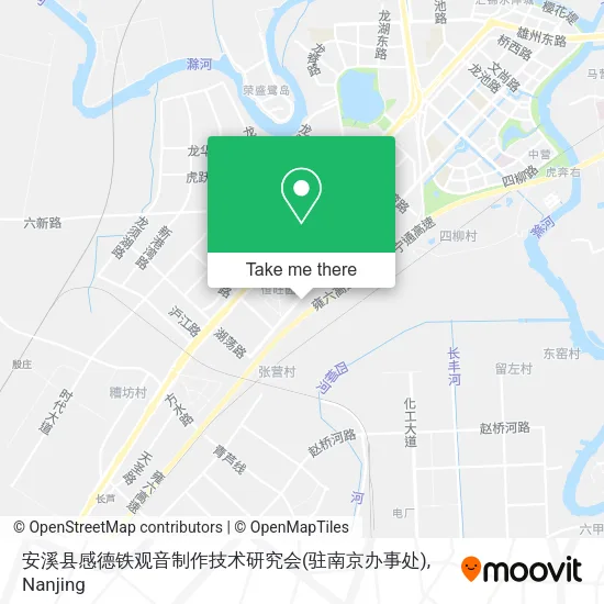 安溪县感德铁观音制作技术研究会(驻南京办事处) map