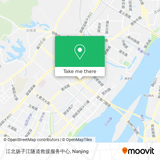 江北扬子江隧道救援服务中心 map