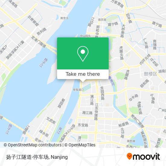 扬子江隧道-停车场 map