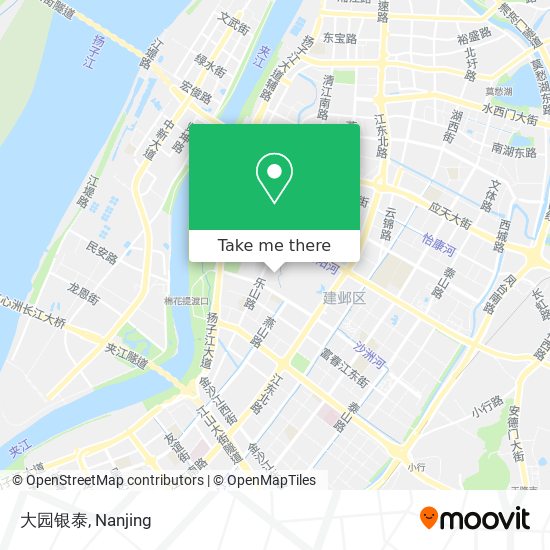 大园银泰 map