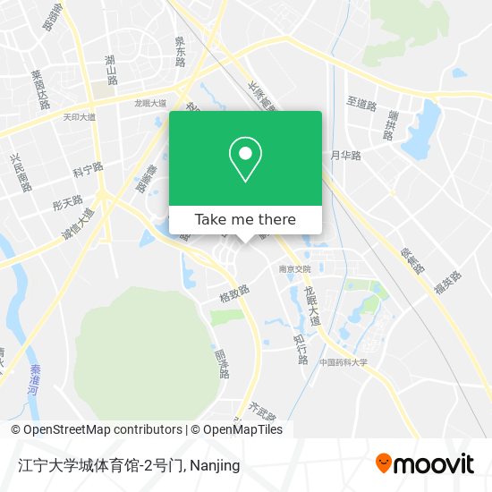 江宁大学城体育馆-2号门 map