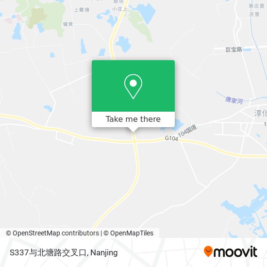 S337与北塘路交叉口 map