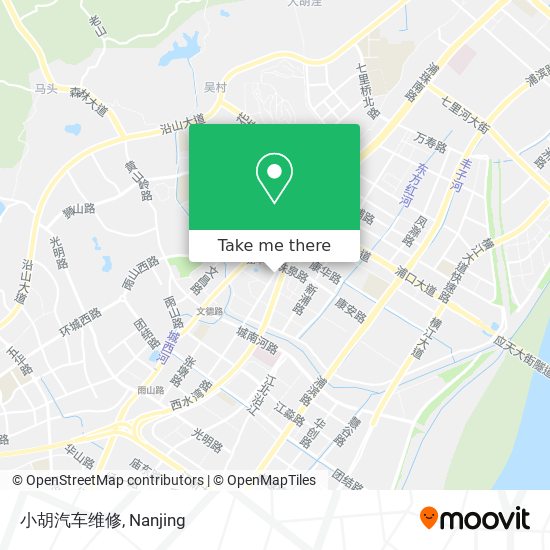 小胡汽车维修 map
