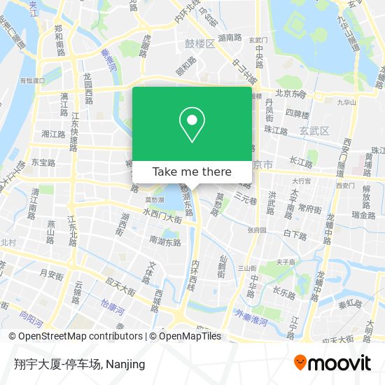 翔宇大厦-停车场 map
