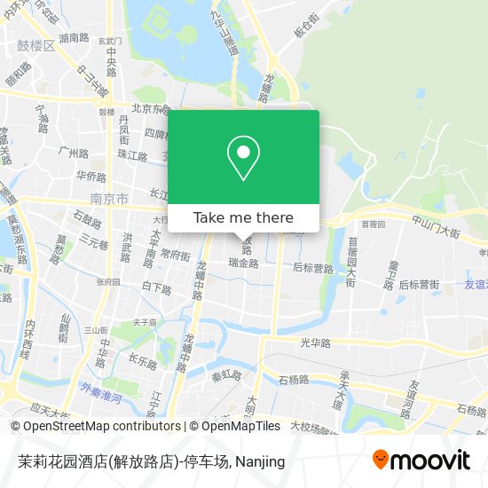 茉莉花园酒店(解放路店)-停车场 map