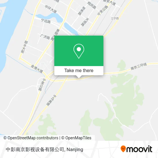 中影南京影视设备有限公司 map
