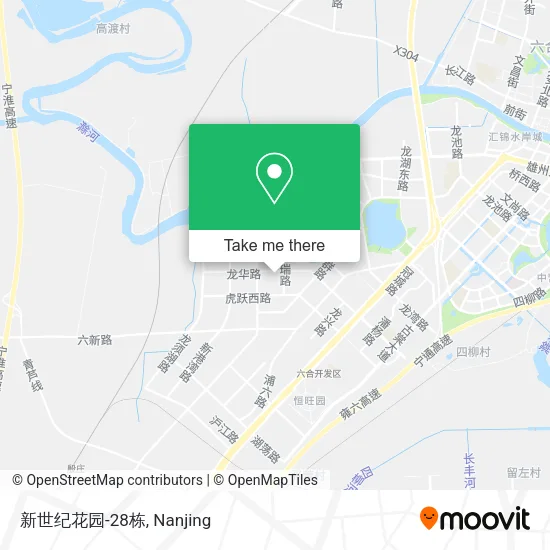 新世纪花园-28栋 map