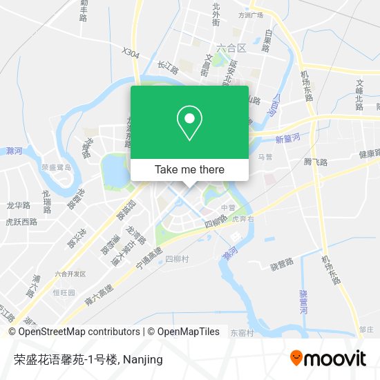 荣盛花语馨苑-1号楼 map