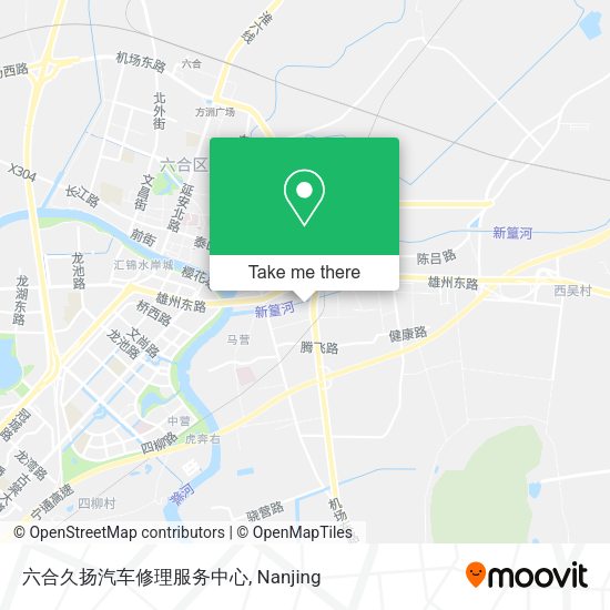 六合久扬汽车修理服务中心 map