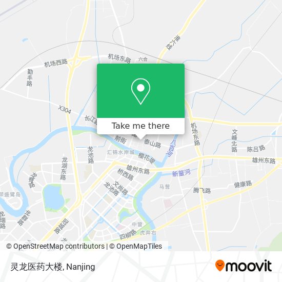 灵龙医药大楼 map