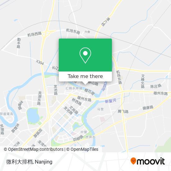 微利大排档 map