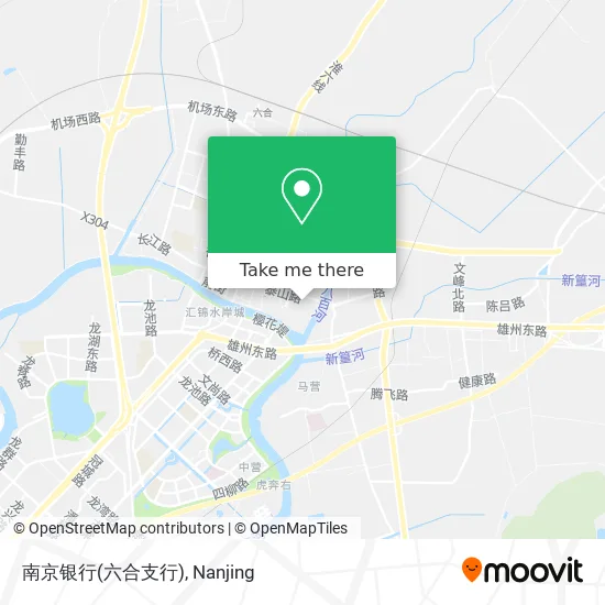 南京银行(六合支行) map