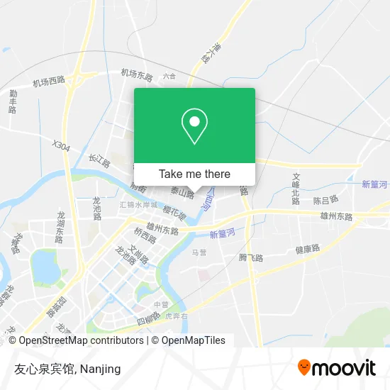 友心泉宾馆 map