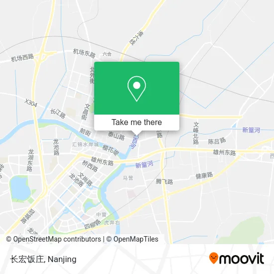 长宏饭庄 map