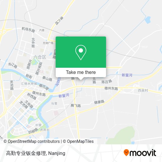 高勤专业钣金修理 map