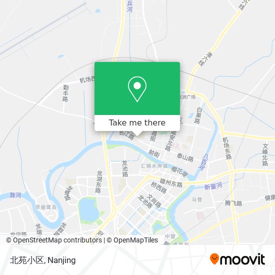 北苑小区 map